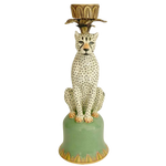 Jungla Candle Holder - Snow Leopardo